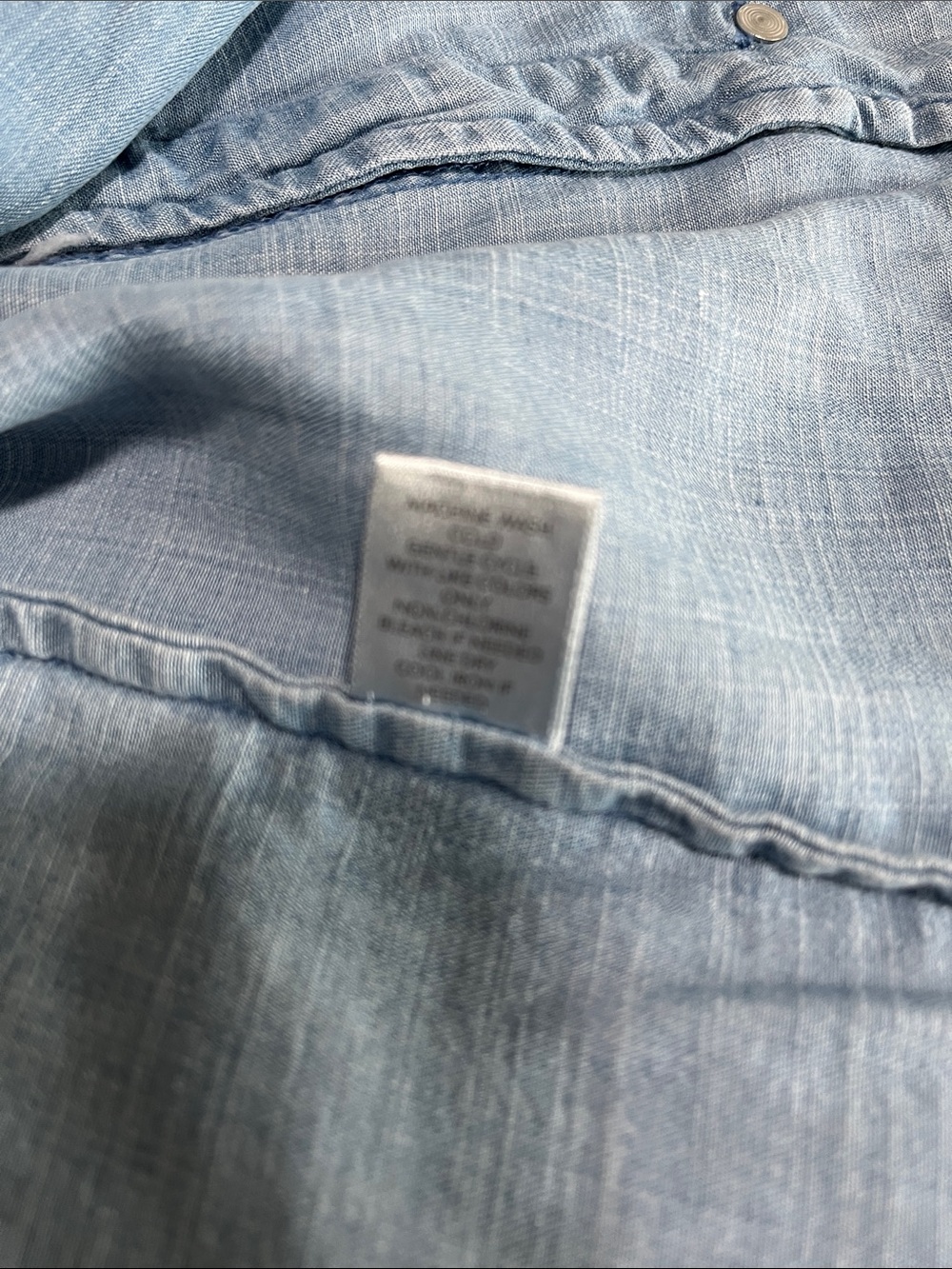 Christopher & Banks Light Blue Denim-Style Jacket - Picture 7 of 7